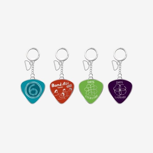 DAY6 - [Special Concert 'The Present' MD] METAL PICK KEYRING - OUR K - POP