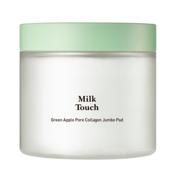 [Milk Touch] Green Apple Pore Collagen Jumbo Pad 130ml