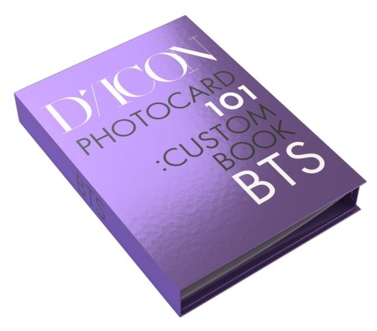 DICON PHOTOCARD CUSTOM BOOK - OUR K - POP