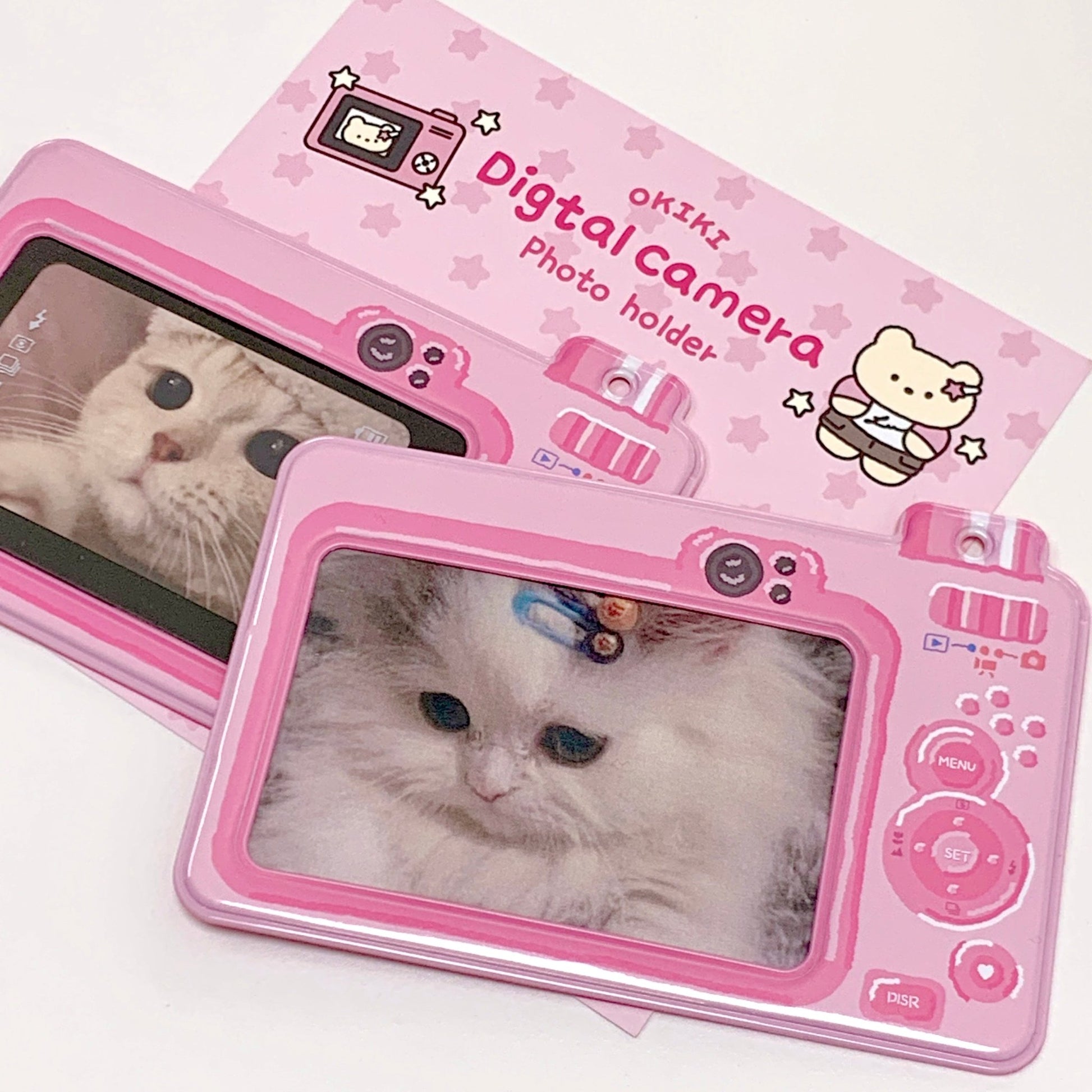 Digital camera photo holder_pink - OUR K - POP