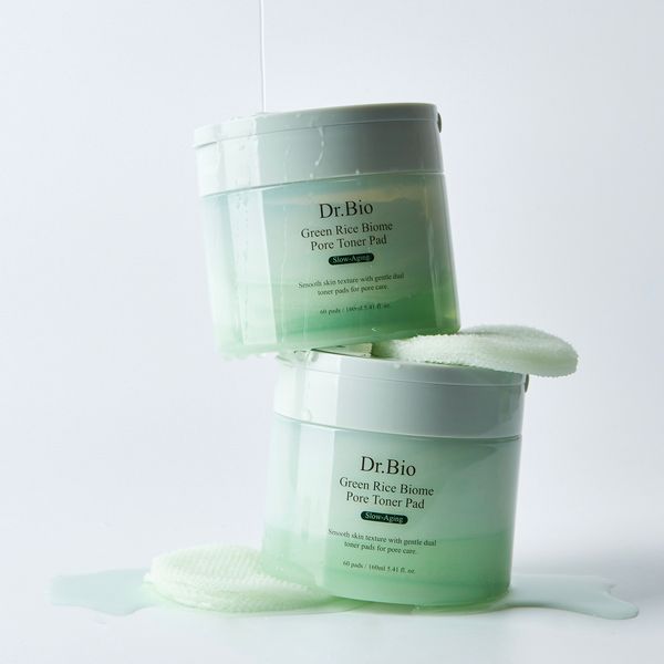 [Dr.Bio] Green Rice Biome Pore Toner Pad 160ml - OUR K - POP