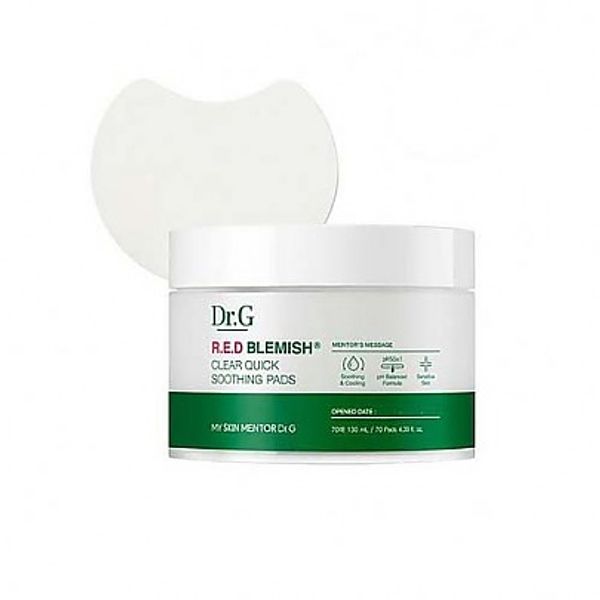 [Dr.G] R.E.D BLEMISH CLEAR QUICK SOOTHING PADS_70EA - OUR K - POP