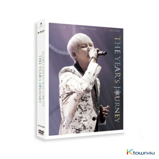 [DVD] SHIN HYE SUNG - 2013~2014 SHIN HYE SUNG CONCERT THE YEAR'S JOURNEY DVD - OUR K - POP