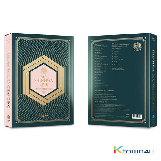 [DVD] SHINHWA - 2016 SHINHWA LIVE UNCHANGING DVD - OUR K - POP