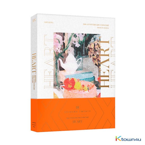 [DVD] SHINHWA - 2018 SHINHWA 20th ANNIVERSARY CONCERT HEART DVD - OUR K - POP