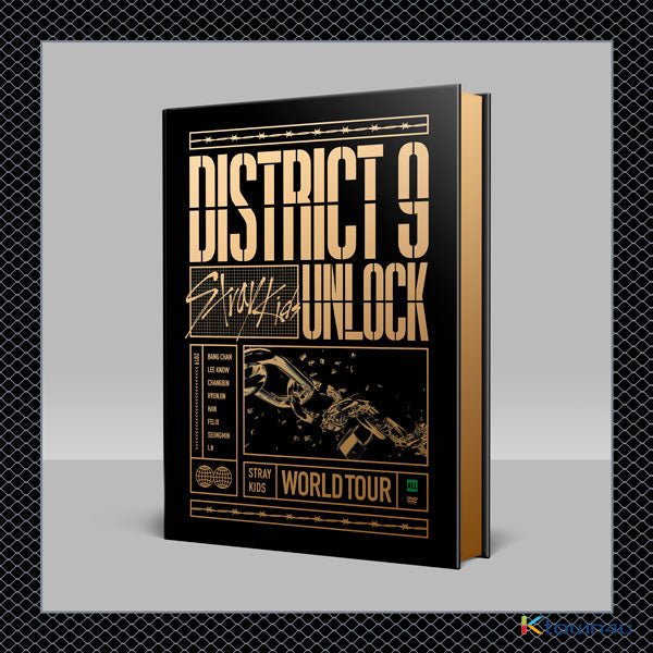 [DVD] Stray Kids - Stray Kids World Tour World Tour 'District 9 : Unlock' in SEOUL - OUR K - POP