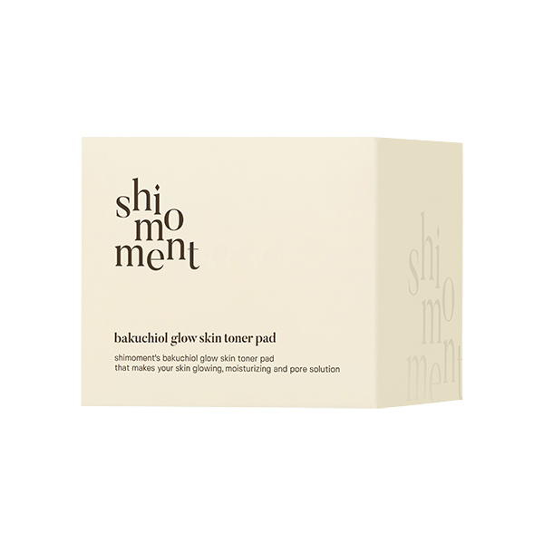 [shimoment] Bakuchiol Glow Skin Toner Pad