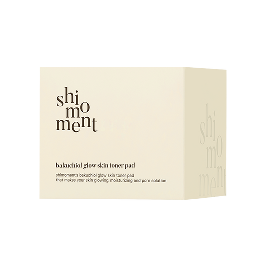 [shimoment] Bakuchiol Glow Skin Toner Pad