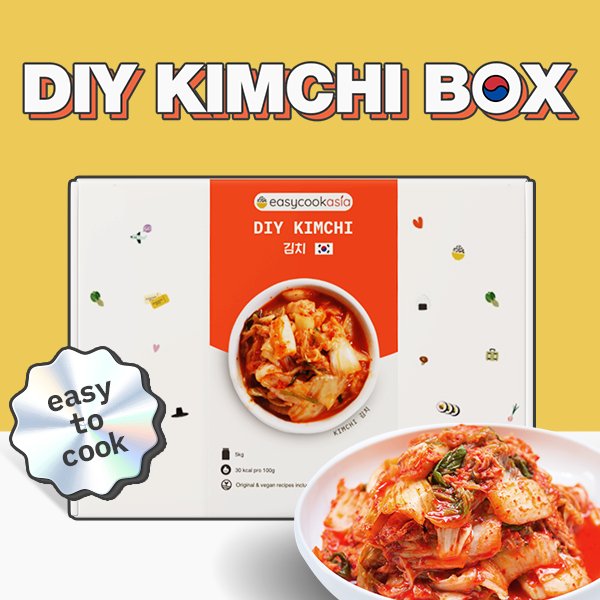 EasyCookAsia DIY Kimchi Box, Your Korean Cook Box - OUR K - POP