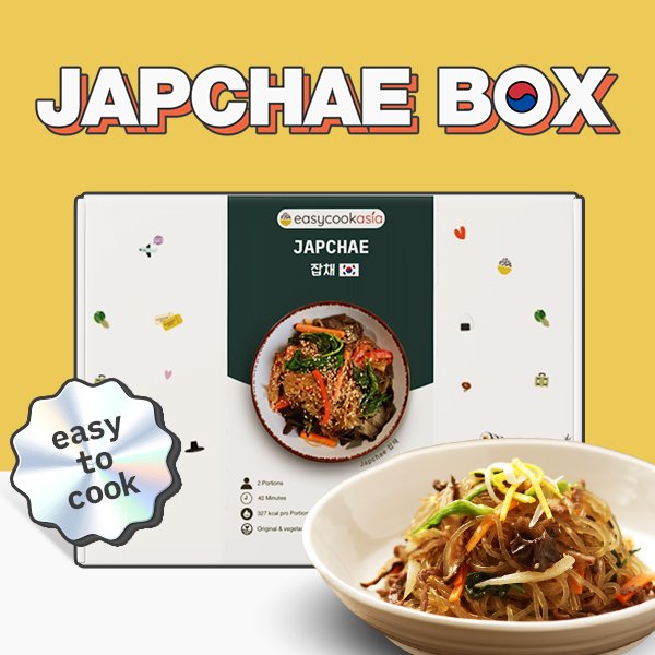 EasyCookAsia Japchae Box, Your Korean DIY Cook Box - OUR K - POP