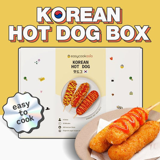 EasyCookAsia Korean Hot Dog Box, Your Korean DIY Cook Box - OUR K - POP