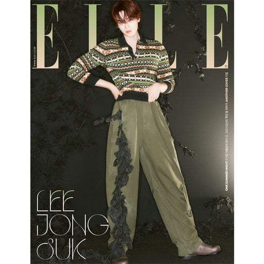 ELLE 2024.08 F Type (Cover : Lee Jong Suk / Contents : aespa : GISELLE 14p) - OUR K - POP