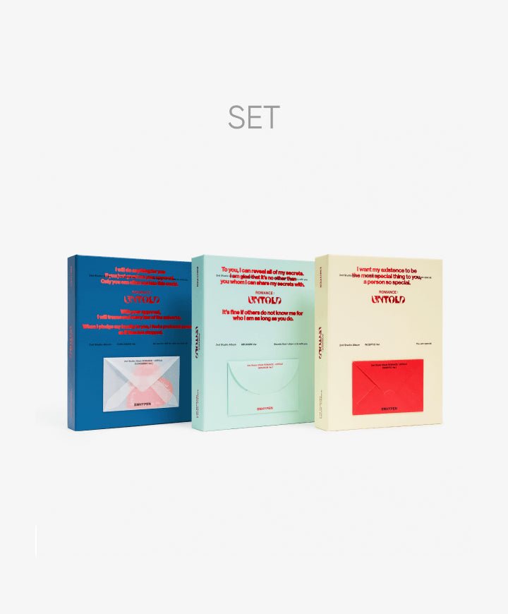 ENHYPEN - ROMANCE : UNTOLD 2ND ALBUM KAKAO SHOP GIFT STANDARD SET - OUR K - POP