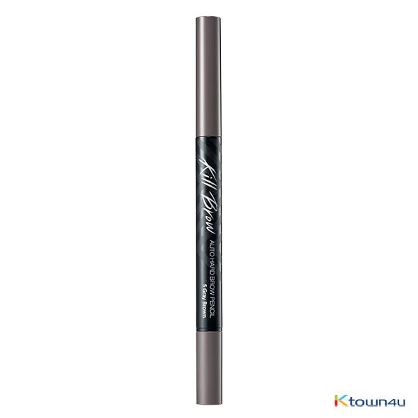 [Expiring soon] KILL BROW AUTO HARD BROW PENCIL 005 GRAY BROWN - OUR K - POP