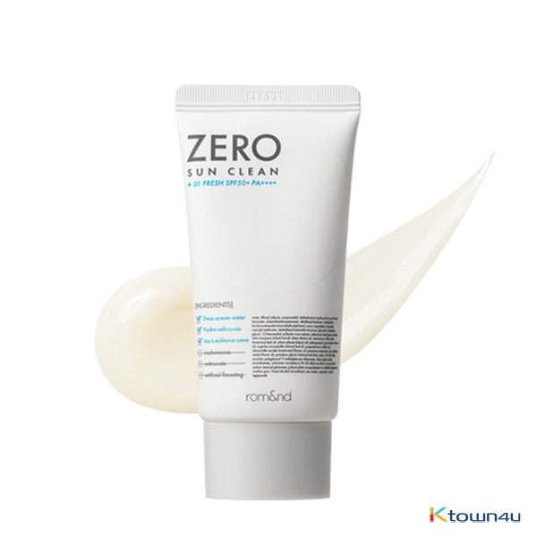 [Expiring soon] [rom&nd] Zero Sun Clean 01 Fresh - OUR K - POP