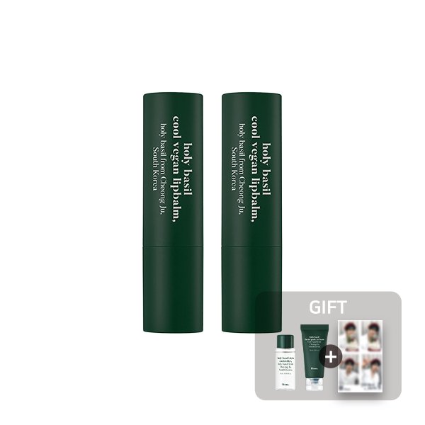 floun. holy basil cool vegan lipbalm (2EA) - OUR K - POP