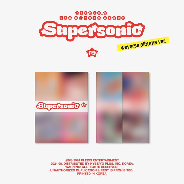 fromis_9 - 3rd Single Album [Supersonic] (weverse albums ver.) (Random Ver.) - OUR K - POP