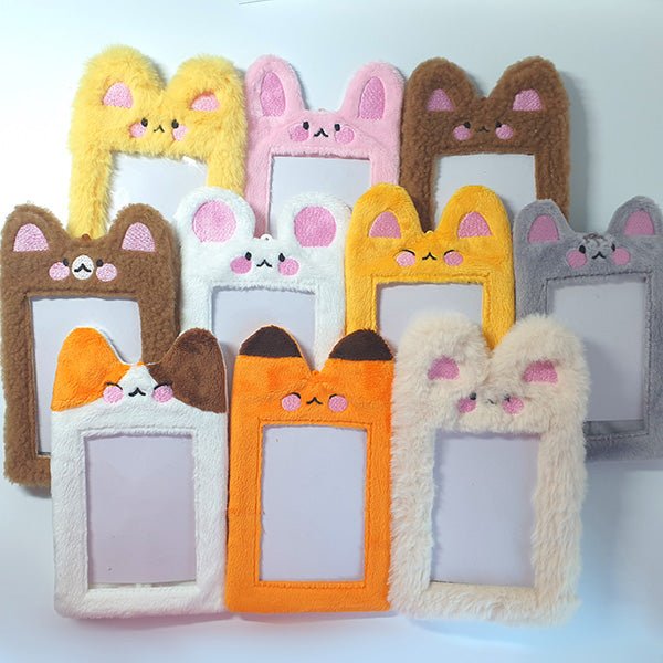 Furry photocard holder(10type) - OUR K - POP