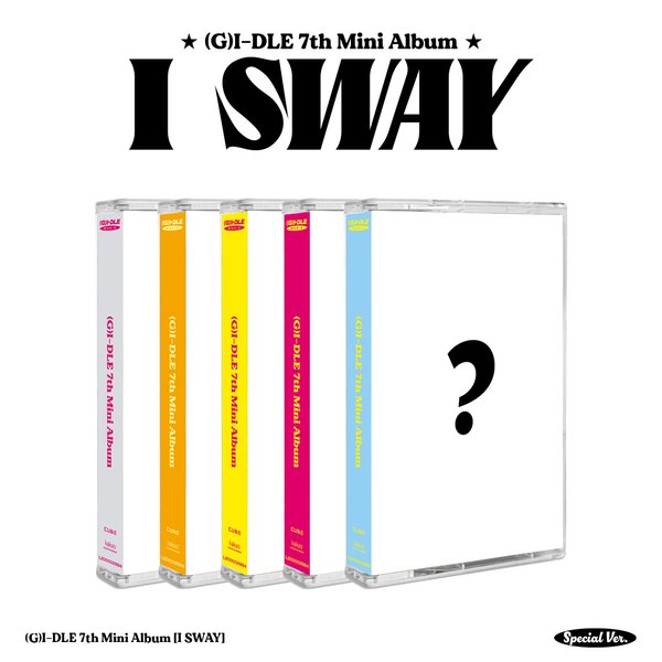 (G)I - DLE - 7th Mini Album [I SWAY] (Special Ver.) (MC Ver.) (Random Ver.) - OUR K - POP