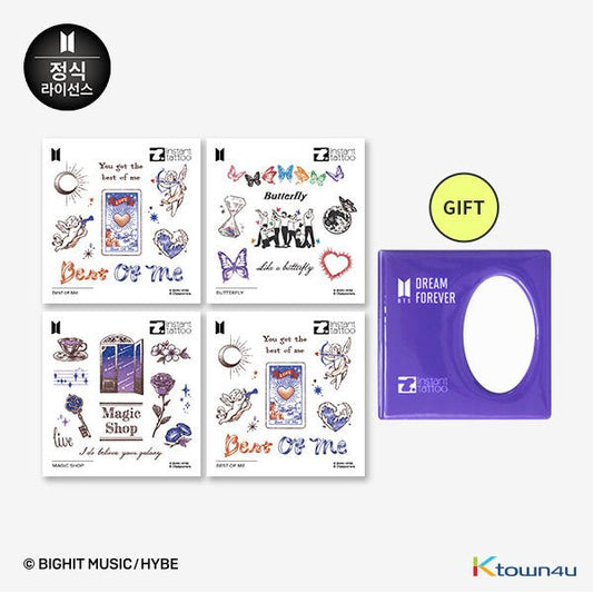 (Gift)(Set) BTS Hidden Track Tattoo [4types] - OUR K - POP