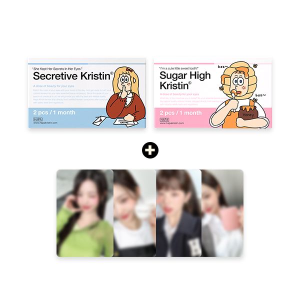 [Hapa Kristin 8th] Secretive Kristin olive + Sugar High Kristin beige Set 0.00 - OUR K - POP