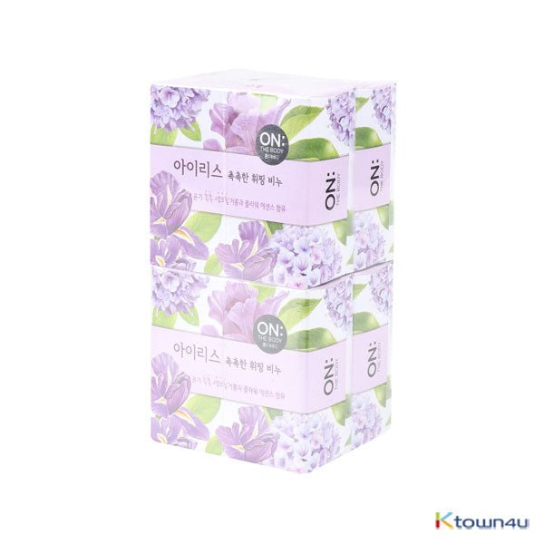 Iris Moist Whipping Soap 90g*4EA - OUR K - POP