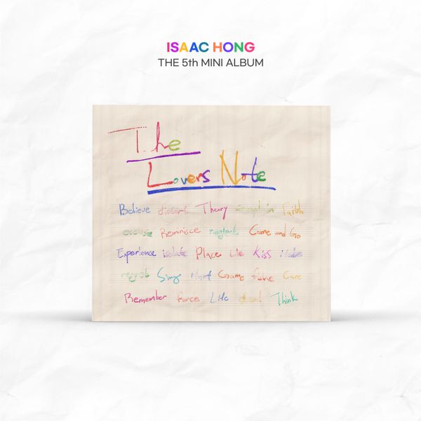 Isaac Hong - 5th Mini Album [The Lovers Note] - OUR K - POP