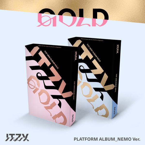 ITZY - [GOLD] (PLATFORM_NEMO Ver.) (Random Ver.) - OUR K - POP