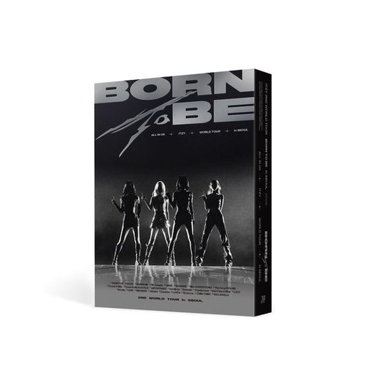 ITZY - ITZY 2ND WORLD TOUR <BORN TO BE> in SEOUL Blu - ray - OUR K - POP