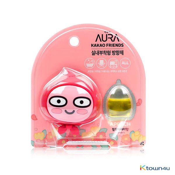 [KAKAO FRIENDS] Attached Air Freshener (Apeach) - OUR K - POP