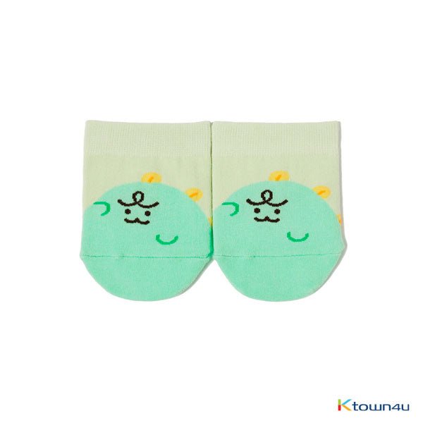 [KAKAO FRIENDS] Green Toe Topper Socks (Jordy) - OUR K - POP
