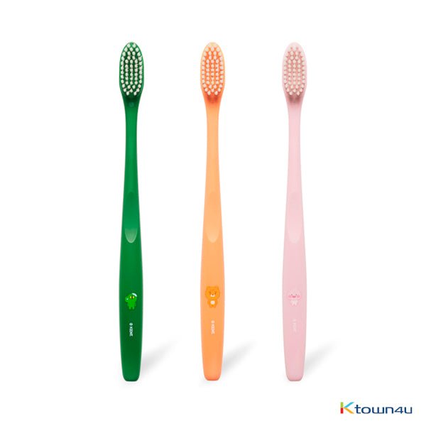 [KAKAO FRIENDS] Kakao Friends X KENT Eco - friendly Toothbrush Set (6P) - OUR K - POP