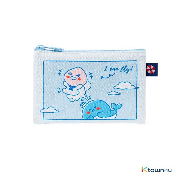 [KAKAO FRIENDS] Marine Mini Pouch (Apeach) - OUR K - POP