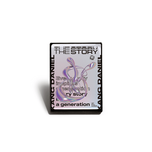 KANG DANIEL - ALBUM COVER BADGE (VER.A) [1st Full Album [The Story] OFFICIAL GOODS] - OUR K - POP