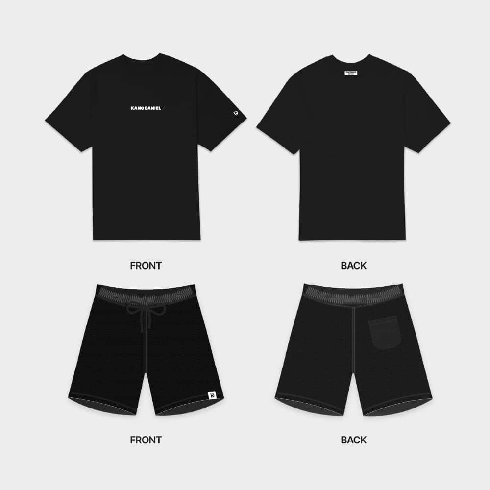 KANGDANIEL - SHORT SLEEVE & PANTS SET - OUR K - POP