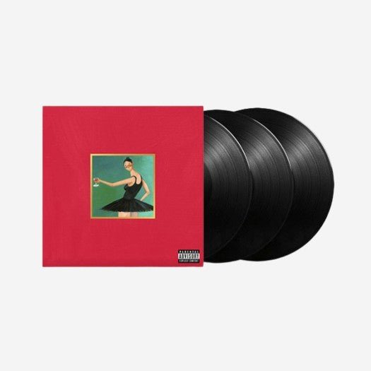 Kanye West My Beautiful Dark Twisted Fantasy LP Black (3LP) - OUR K - POP