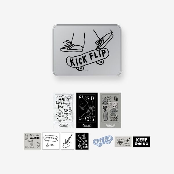 KickFlip - [Flip it, Kick it! POP - UP STORE MD] STICKER PACK - OUR K - POP