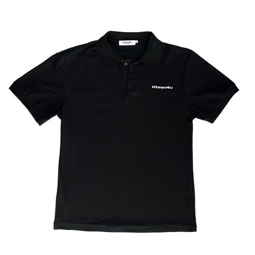 Ktown4u Basic Polo Shirts [Black] (4sizes) - OUR K - POP