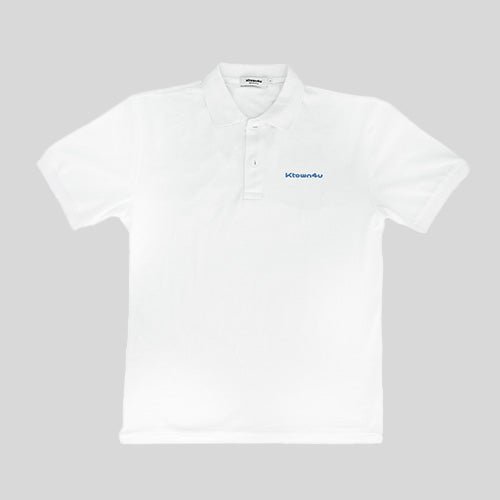 Ktown4u Basic Polo Shirts [White] (4sizes) - OUR K - POP