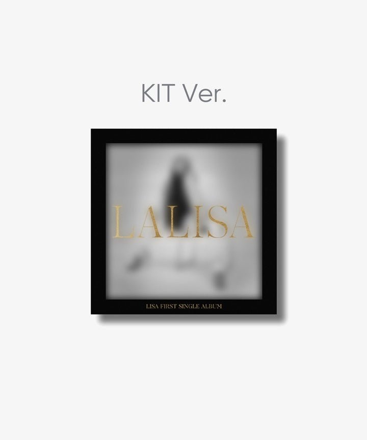 LISA FIRST SINGLE ALBUM LALISA Kit Ver - OUR K - POP