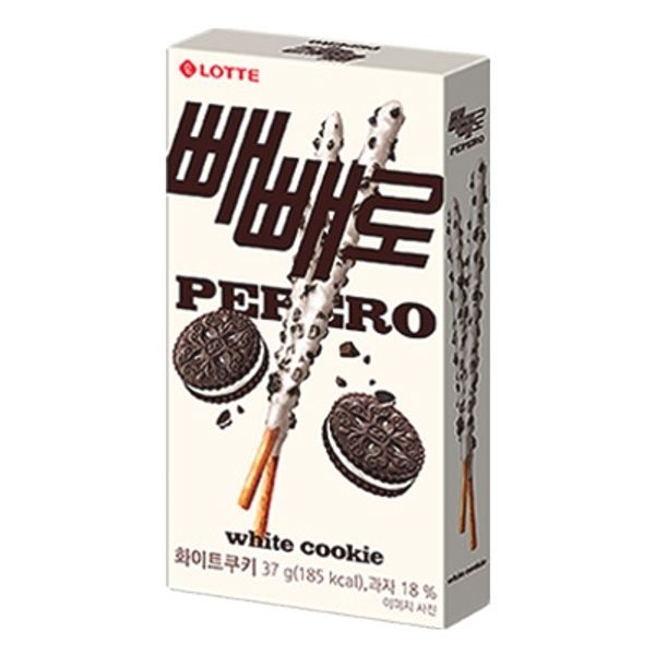 [Lotte] - wellfood Pepero White cookie 37g - OUR K - POP