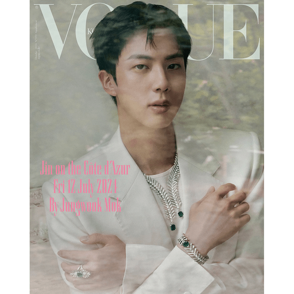 [Magazine] [24 - 09 - 30] VOGUE Special Book 2024.10 C Type (Cover : BTS : Jin / Content : BTS : Jin 68p) - OUR K - POP