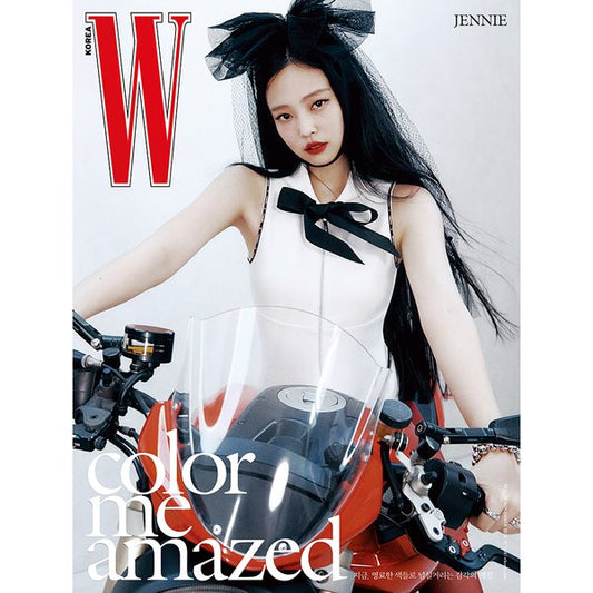 [Magazine] [24 - 10 - 25] W 2024.11 B Type (Cover : JENNIE / Contents : JENNIE 18p, SEVENTEEN : SEUNGKWAN 6p, NewJeans : HYEIN 8p, THE BOYZ 28p, ZICO 7p) - OUR K - POP