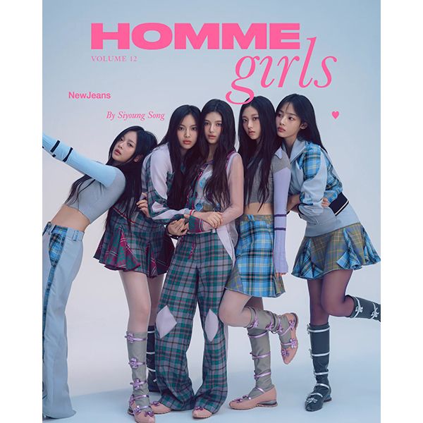 [Magazine] [24 - 11 - 05] Homme Girls 2024 vol.12 (U.S.A) (Cover : Newjeans) - OUR K - POP