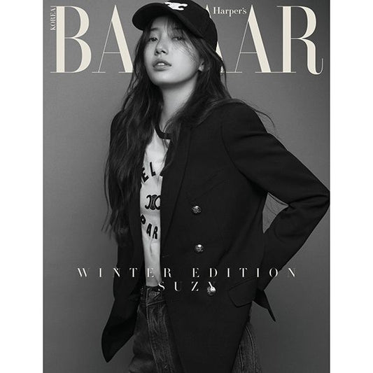 [Magazine] [24 - 11 - 27] HARPER'S BAZAAR 2024 Winter Edition B Type (Cover : SUZY) - OUR K - POP