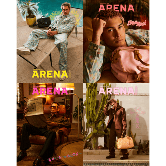 [Magazine] [25 - 01 - 20] ARENA HOMME 2025.02 (Cover : Evan Mock / Content : EXO : CHANYEOL 10p, Bae Hyeon seong 6p, Kim Hie won 6p) *Cover Random 1p out of 4p - OUR K - POP