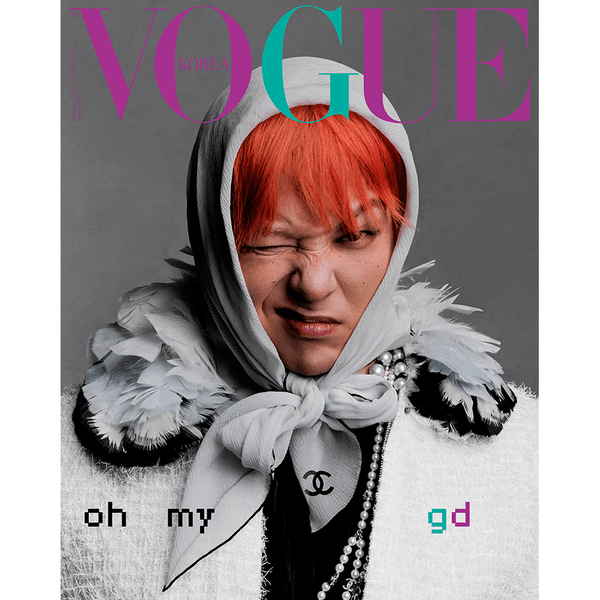 [Magazine] [25 - 01 - 24] VOGUE 2025.02 B Type (Cover : G - DRAGON / Content : G - DRAGON 30p) - OUR K - POP