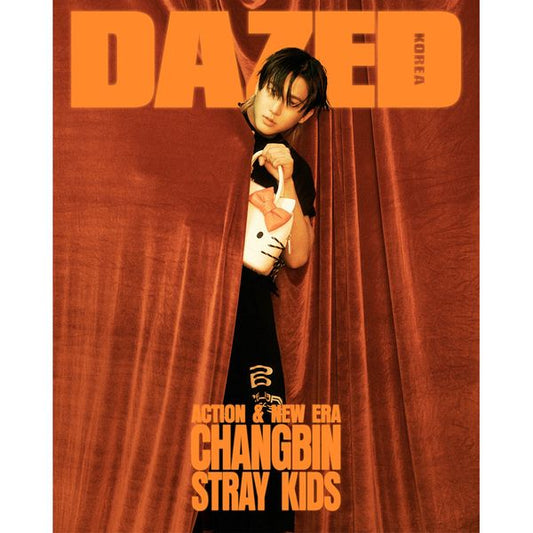 [Magazine] [25 - 01 - 31] Dazed & Confused 2025.02 D Type (Cover : Stray Kids : CHANGBIN / Content : KickFlip, PROJECT 7) - OUR K - POP