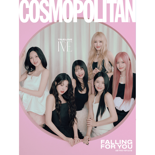 [Magazine] [25 - 02 - 07] COSMOPOLITAN 2025.02 G Type (Cover : IVE / Content : IVE 12p, PROJECT 7 10p, IVE : JANG WONYOUNG 10p) - OUR K - POP