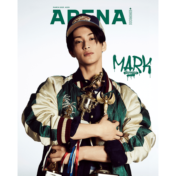 [Magazine] [25 - 02 - 20] ARENA HOMME 2025.03 C Type (Cover : NCT : MARK / Contents : NCT : MARK 14p, GOT7 : MARK & YOUNGJAE 12p, Lee jun - hyuk 12p, Choo Young - Woo 10p) - OUR K - POP